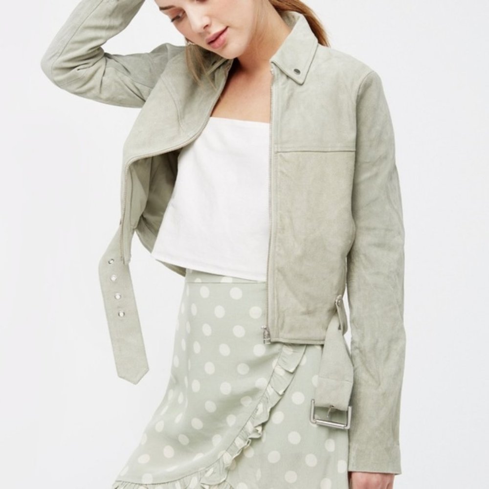 Capulet Suede Marta Jacket Pistachio XS